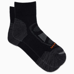 Women/Men Zoned Quarter Hiker Sock Onyx | Merrell Socks