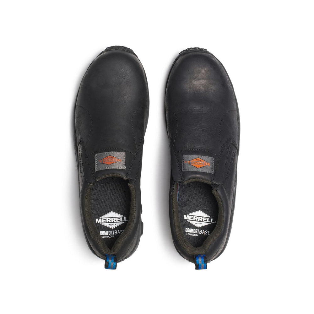 Mens Jungle Moc Leather Comp Toe Work Shoe Wide | Merrell