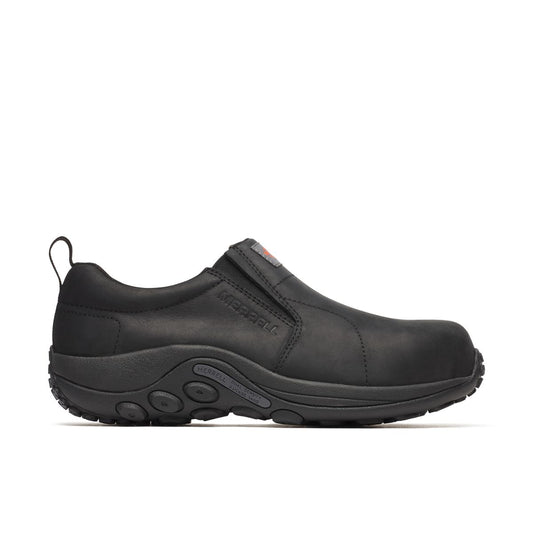 Men - Jungle Moc Leather Hi-Vis Carbon Fiber Low Wide Width - Slip Ons - Merrell Discount