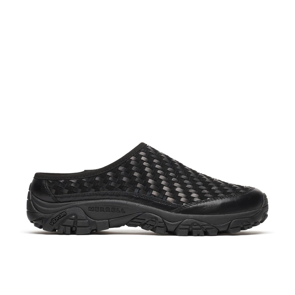 Unisex Moab 2 Slide Leather Woven 1TRL Casual Slip Ons | Merrell