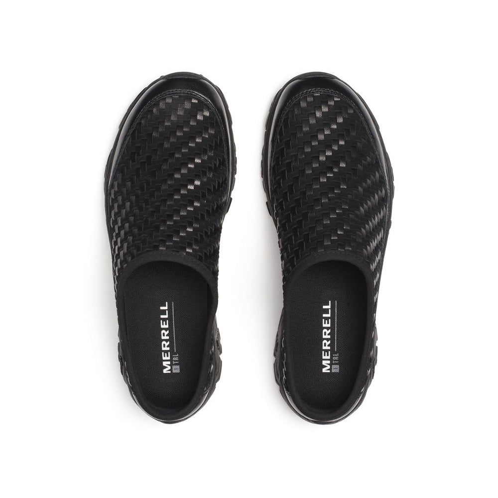 Unisex Moab 2 Slide Leather Woven 1TRL Casual Slip Ons | Merrell