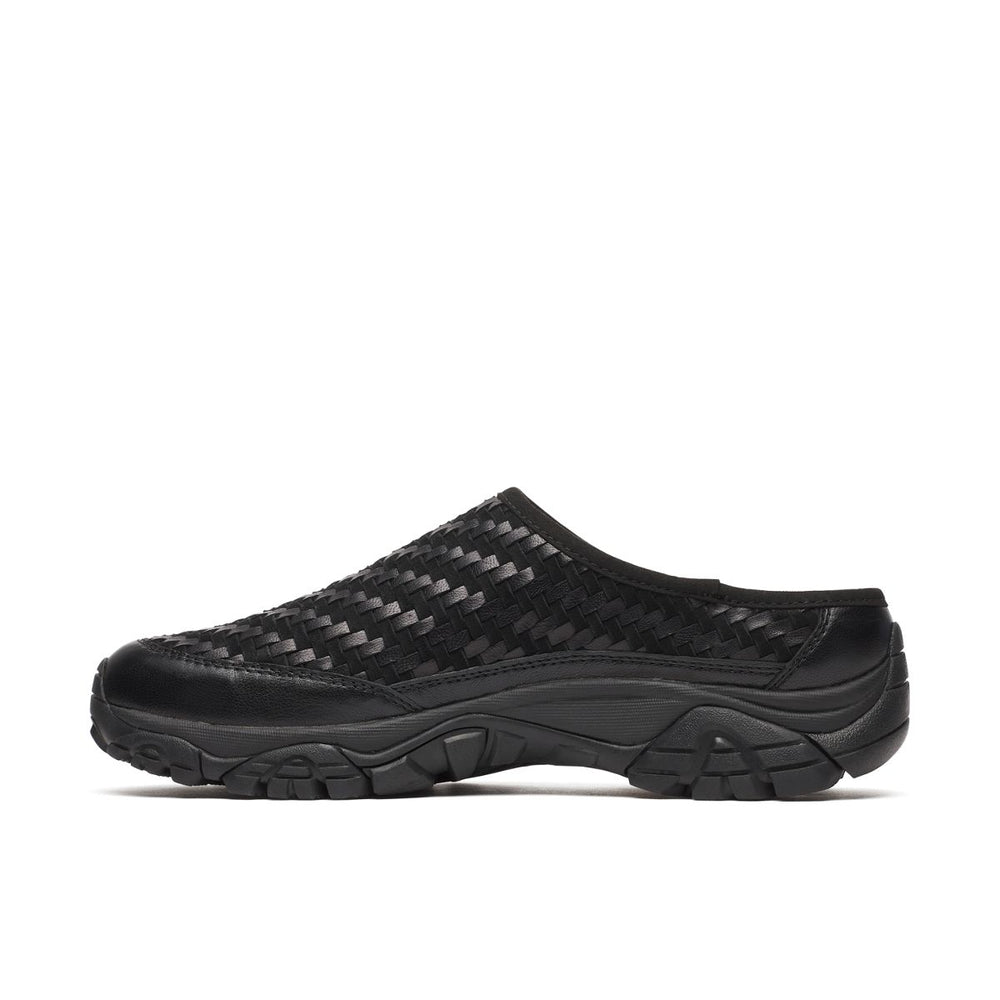 Unisex Moab 2 Slide Leather Woven 1TRL Casual Slip Ons | Merrell