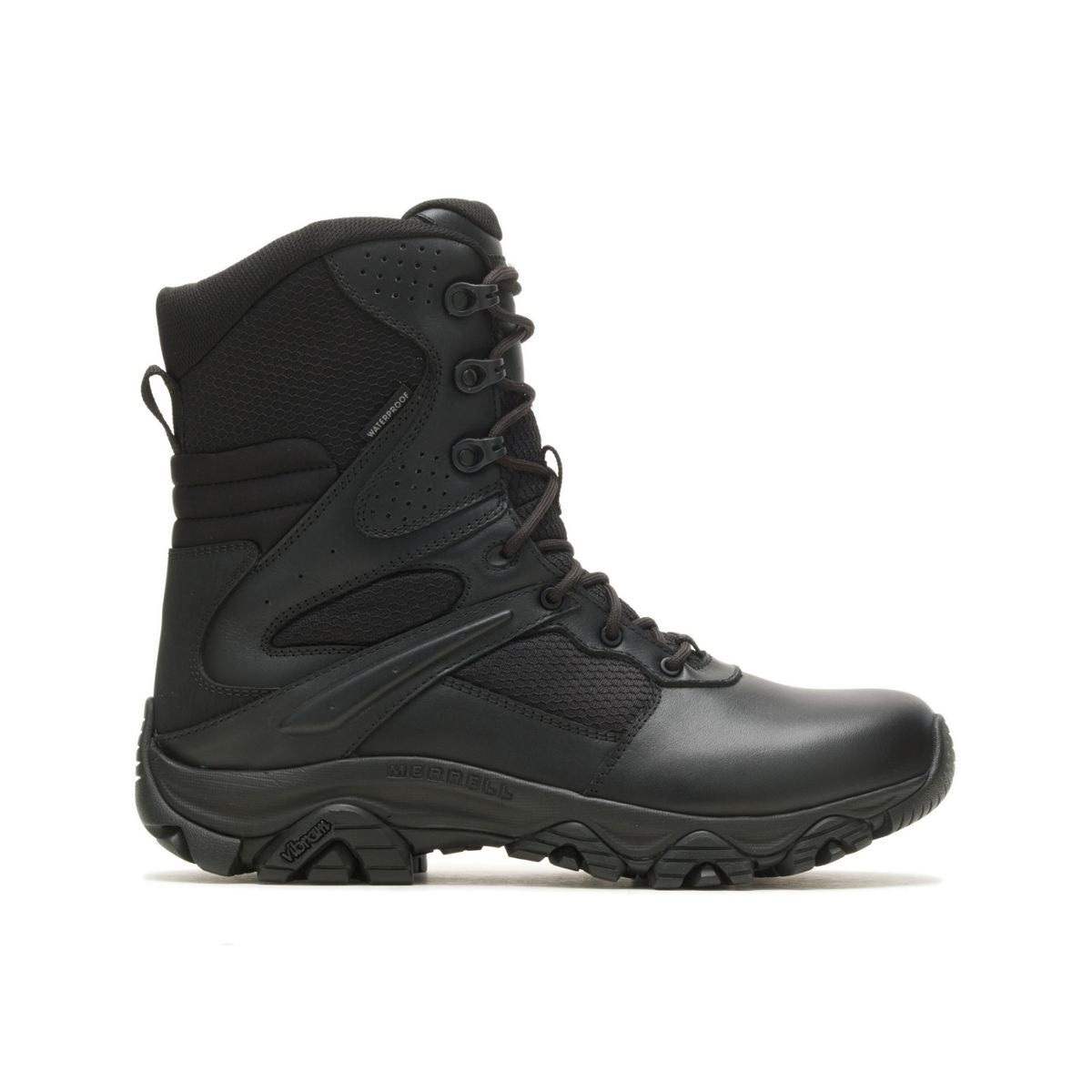 Men Moab 3 8" Tactical Zip Waterproof Wide Boots - Merrell Onsale