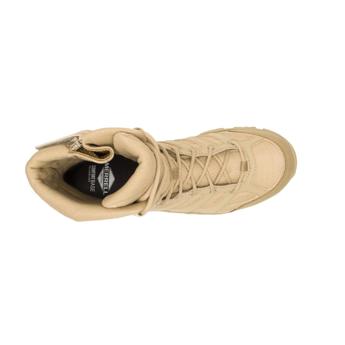 Mens Moab 3 8" Tactical Zip Waterproof Boot - Merrell