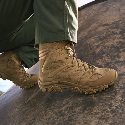 Mens Moab 3 8" Tactical Zip Waterproof Boot - Merrell