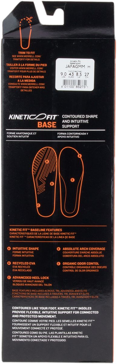 Women - Kinetic Fit™ Base Wide Width - Insoles | Merrell