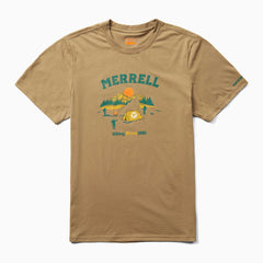 Men Arched Camp Tee Sepia Tint | Merrell Tops