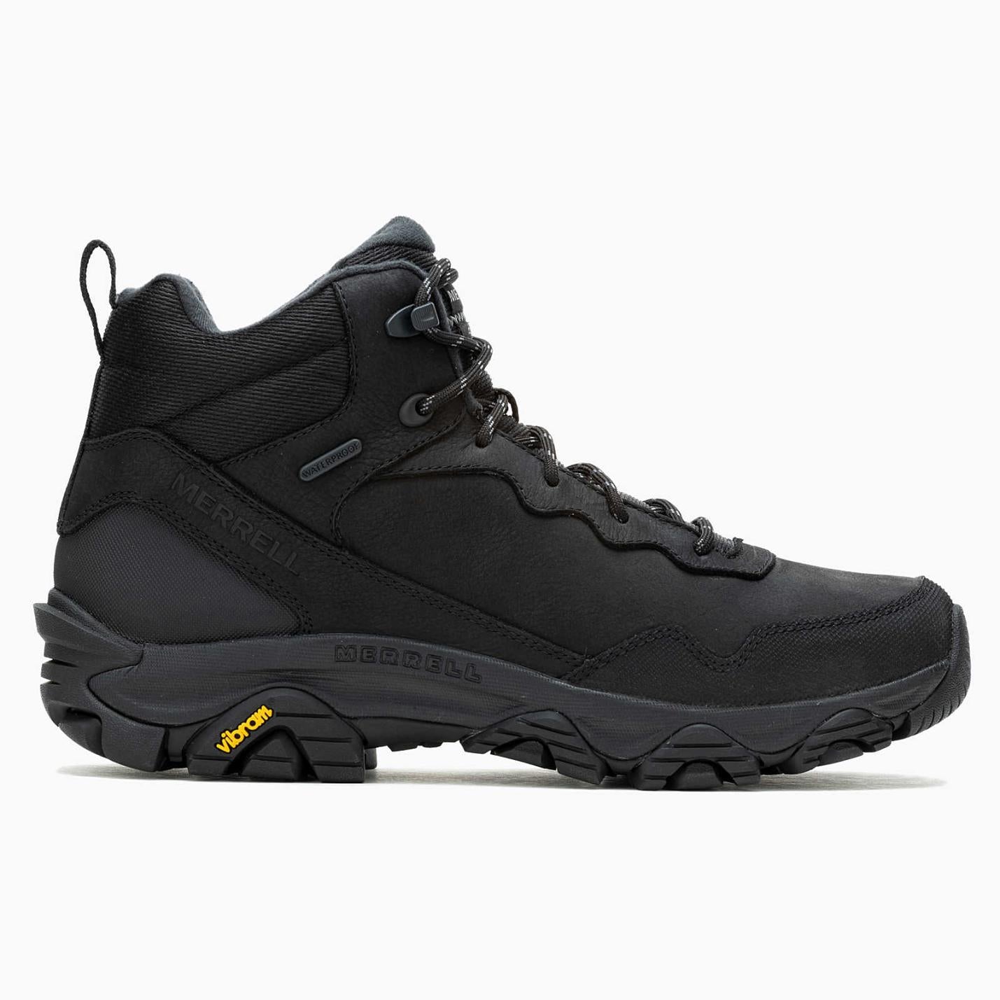 Men Coldpack 3 Thermo Mid Waterproof Black | Merrell Boots