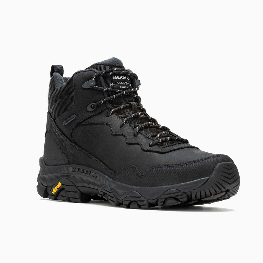 Men Coldpack 3 Thermo Mid Waterproof Black | Merrell Boots
