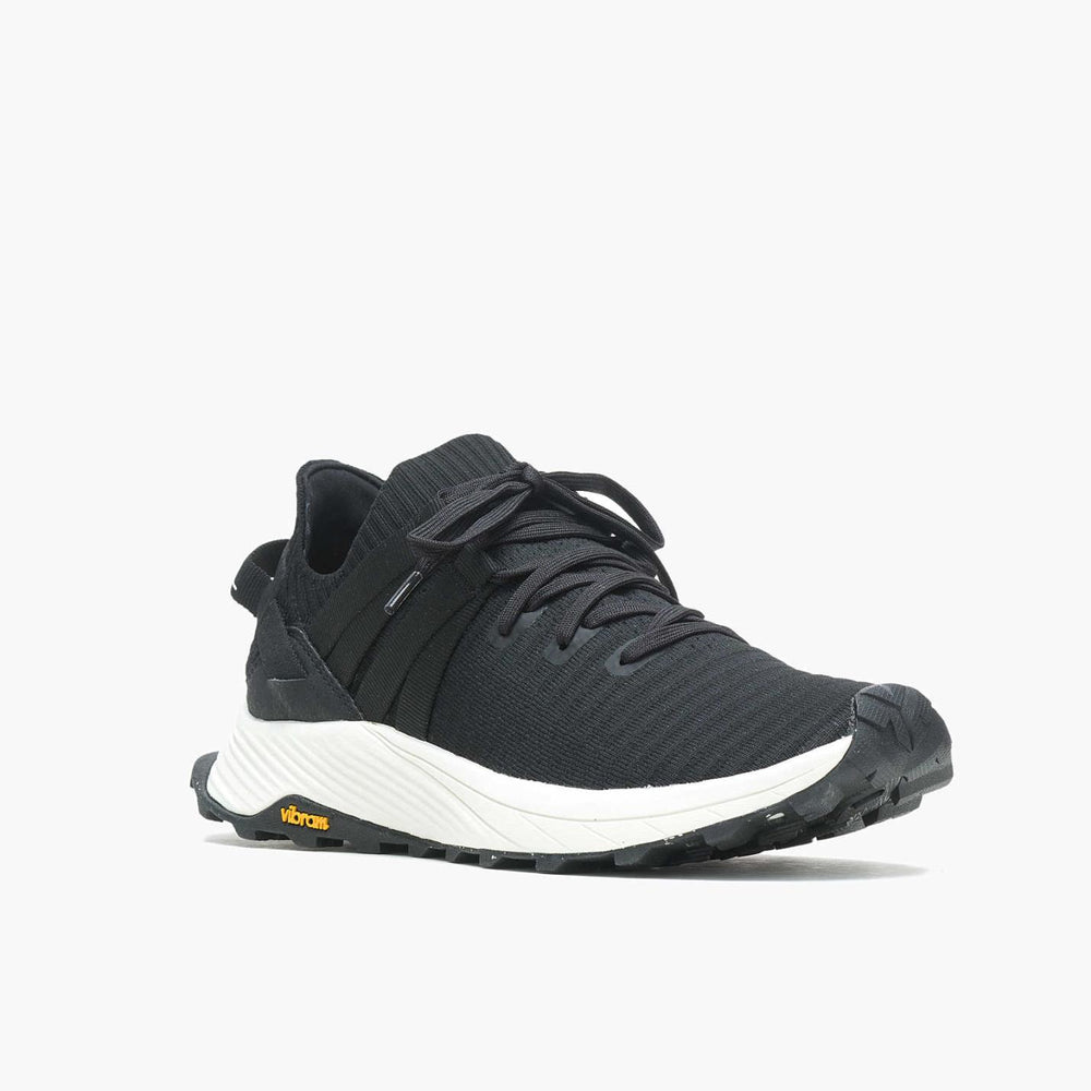 Men Embark Lace Sneaker Wide Width Black/white | Merrell Wide Widths