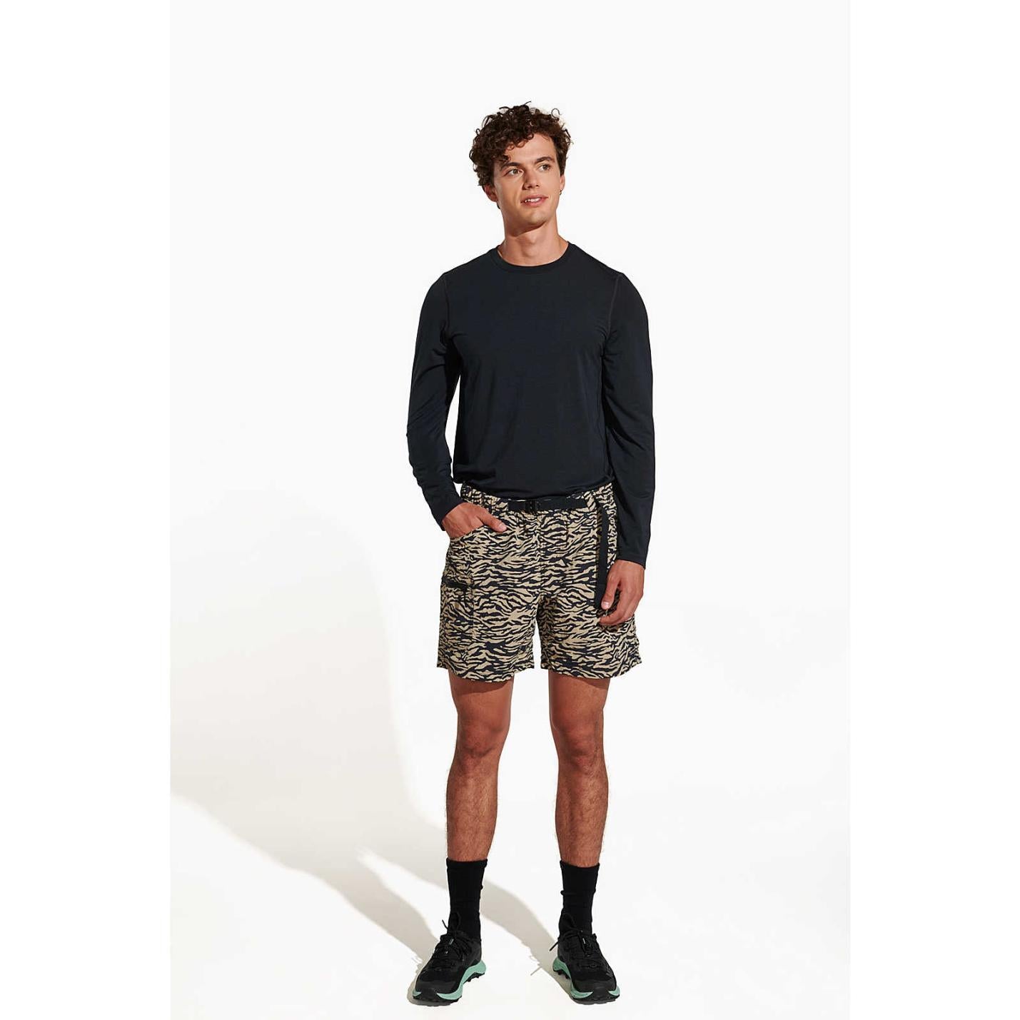 Men Everyday Long Sleeve Tee With Tencel™ Black | Merrell Tops