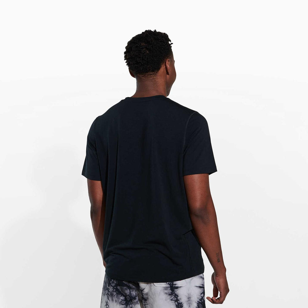 Men Everyday Tee With Tencel™ Black | Merrell Tops