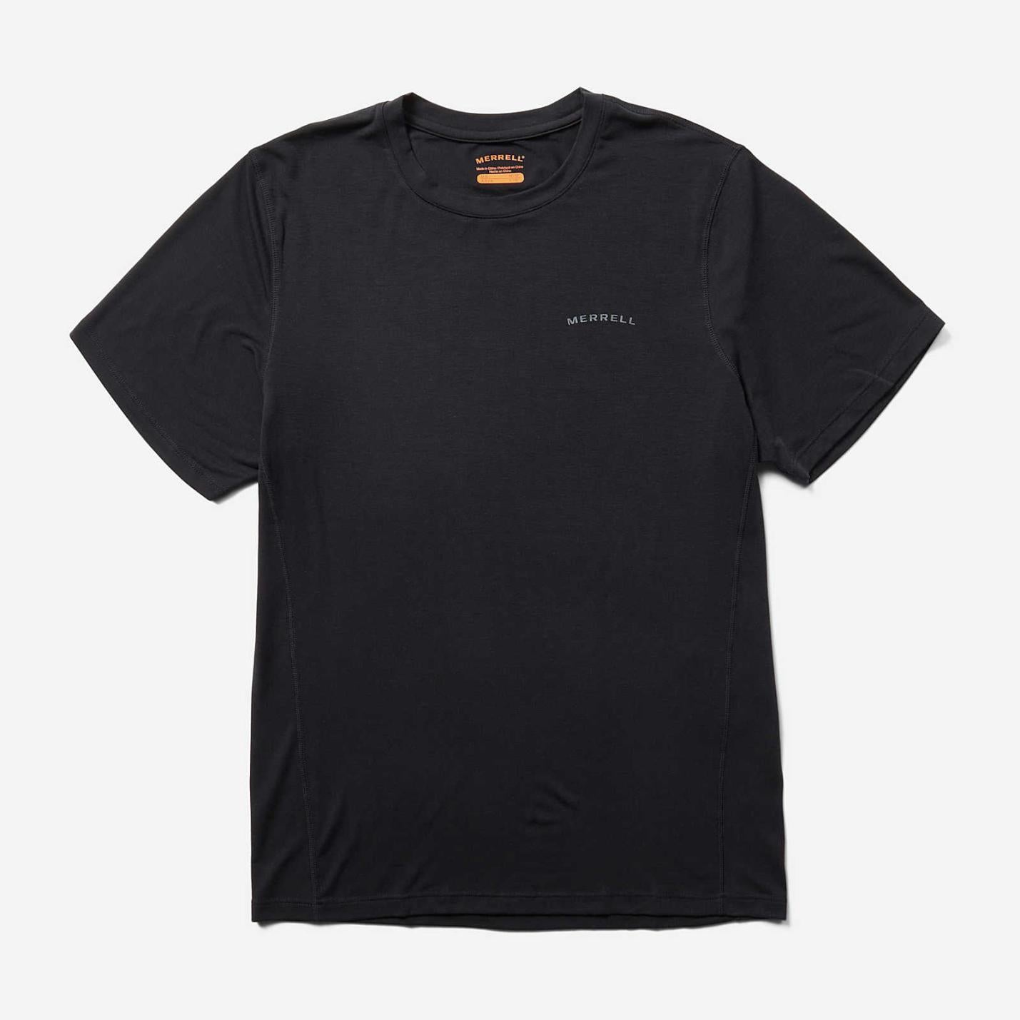 Men Everyday Tee With Tencel™ Black | Merrell Tops