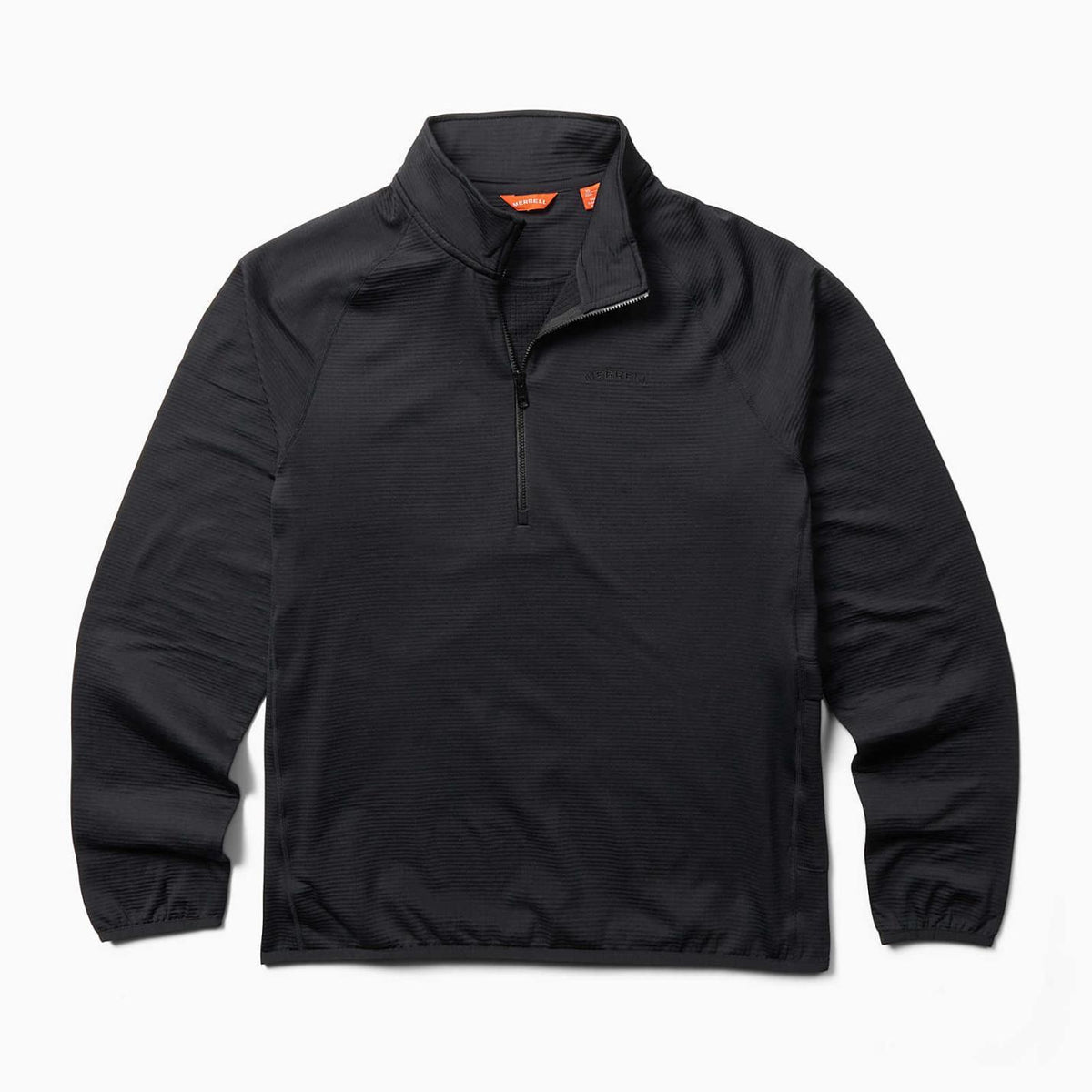 Men Geotex 1/4 Zip Black | Merrell Tops
