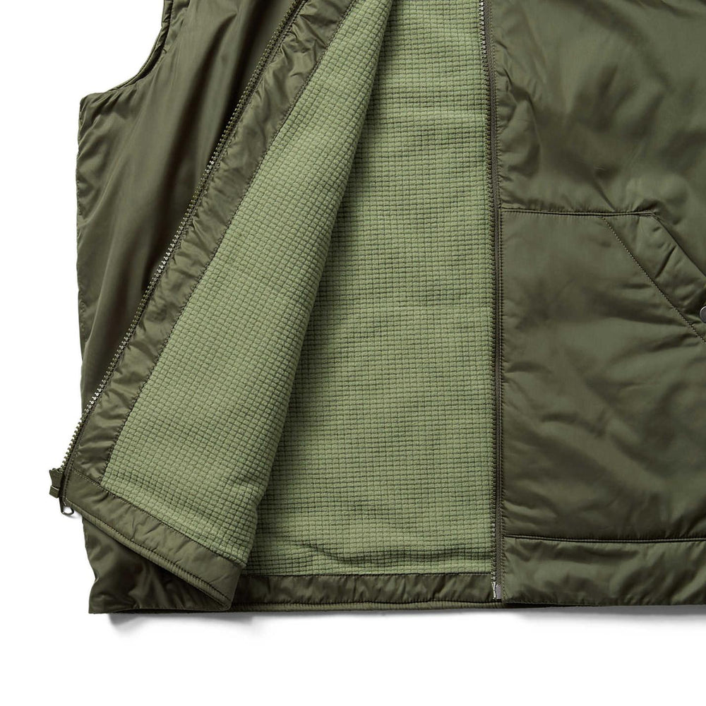 Men Geotex Insulated Vest Dusty Olive | Merrell Tops