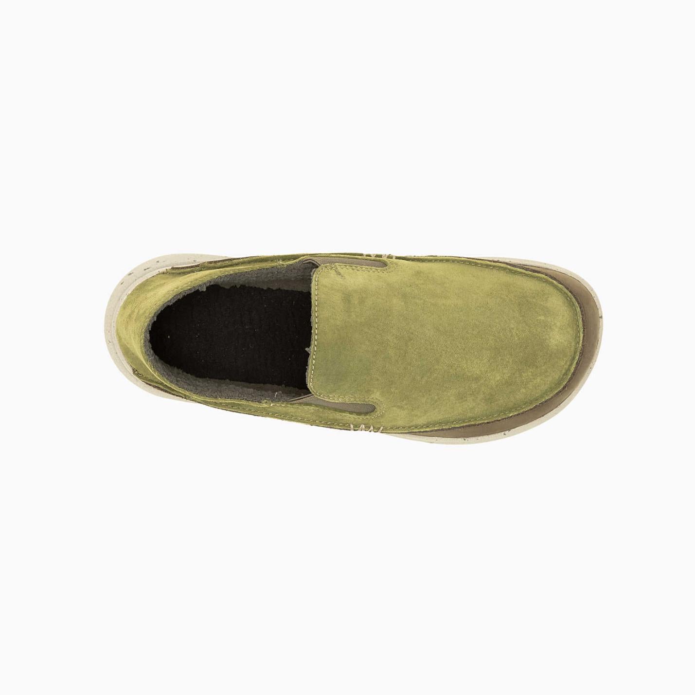 Men Hut Moc 2 Suede Avocado | Merrell Slip-Ons