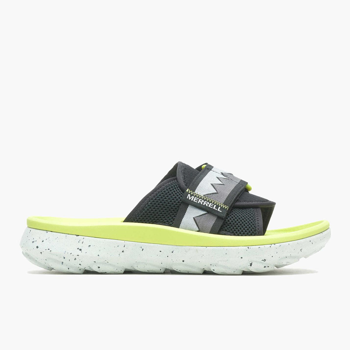 Men Hut Ultra Slide Black/celery | Merrell Sandals
