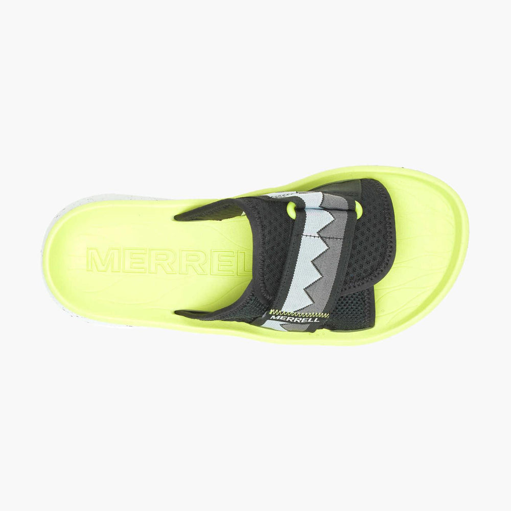 Men Hut Ultra Slide Black/celery | Merrell Sandals