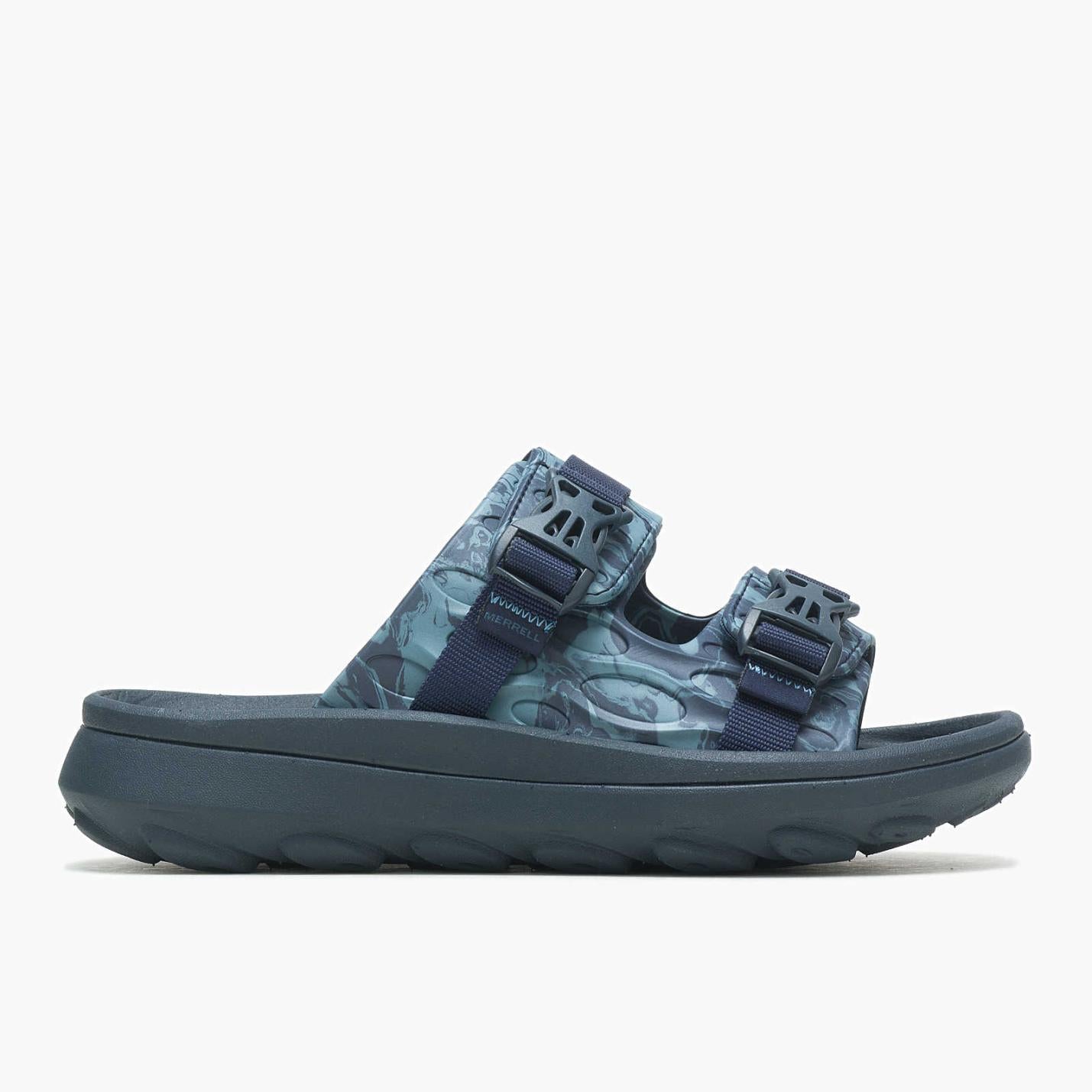 Men Hut Ultra Wrap Navy | Merrell Slip-Ons