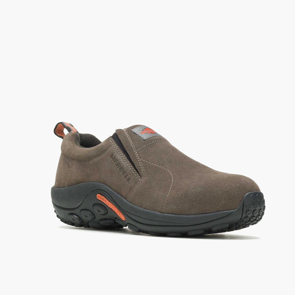Men Jungle Moc Alloy Toe Work Shoe Gunsmoke | Merrell Slip-Ons