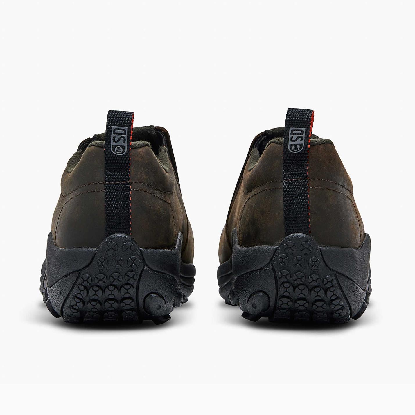 Men Jungle Moc Leather Comp Toe Sd+ Work Shoe Wide Width Espresso | Merrell Slip-Ons