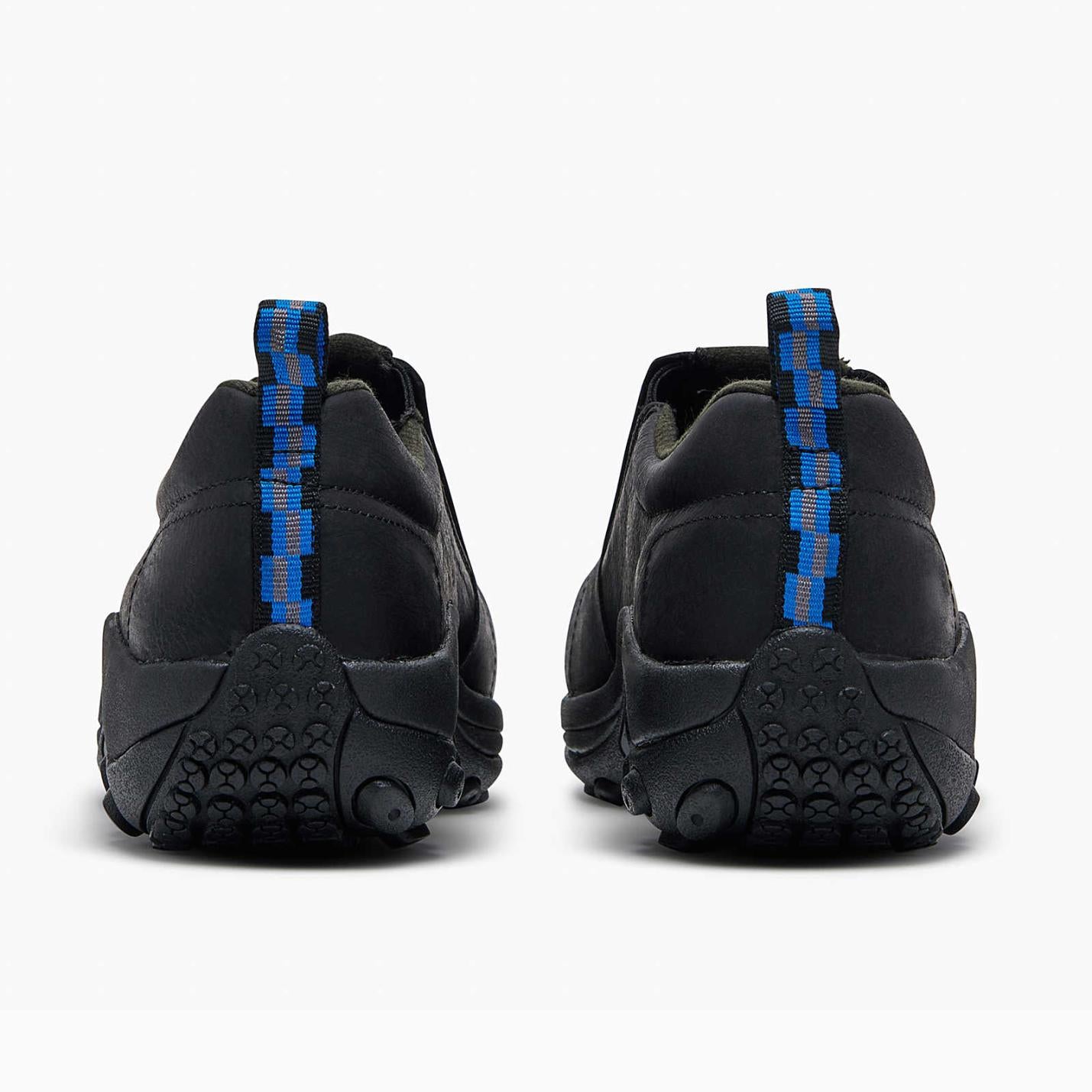 Men Jungle Moc Leather Comp Toe Work Shoe Black | Merrell Slip-Ons