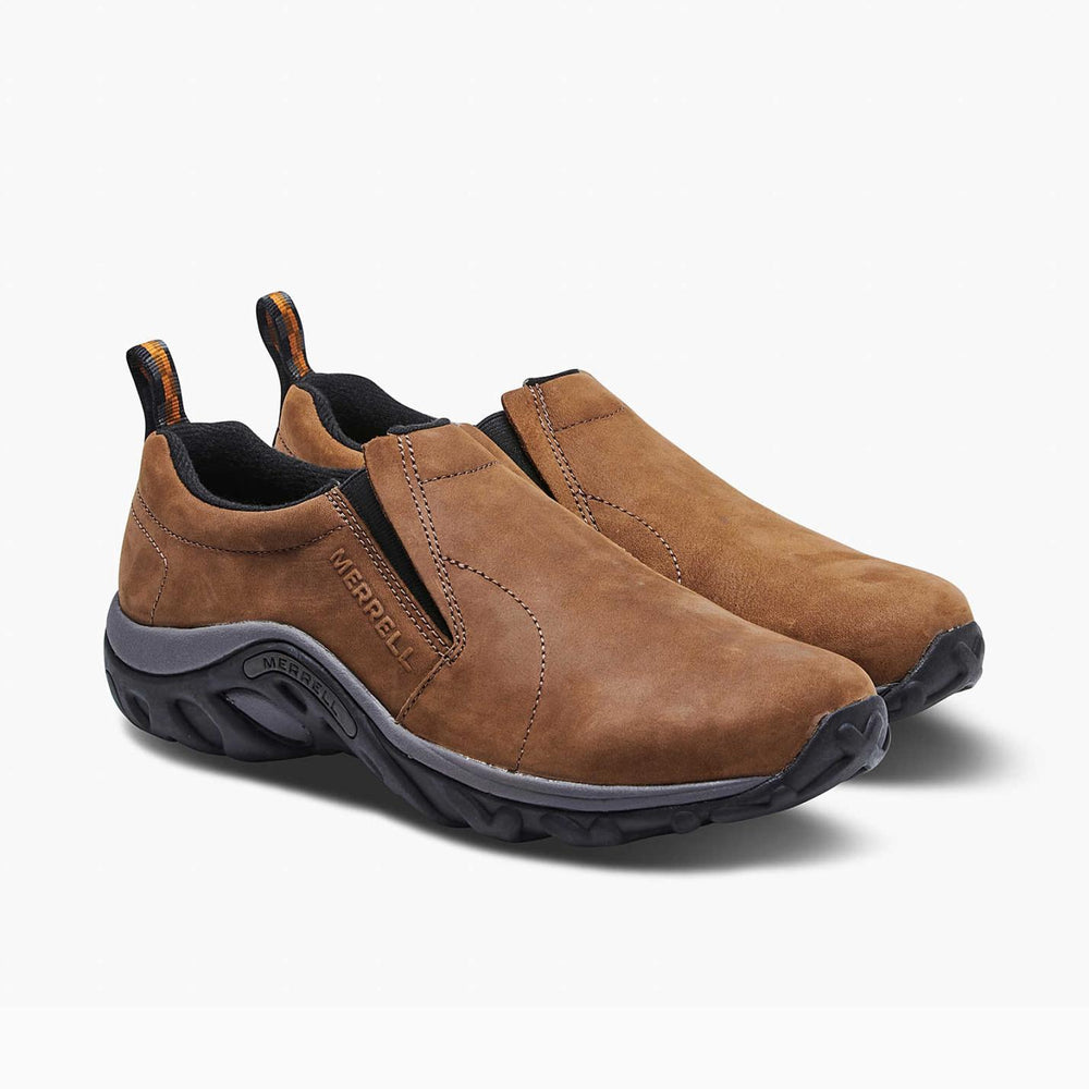 Men Jungle Moc Nubuck Brown | Merrell Slip-Ons