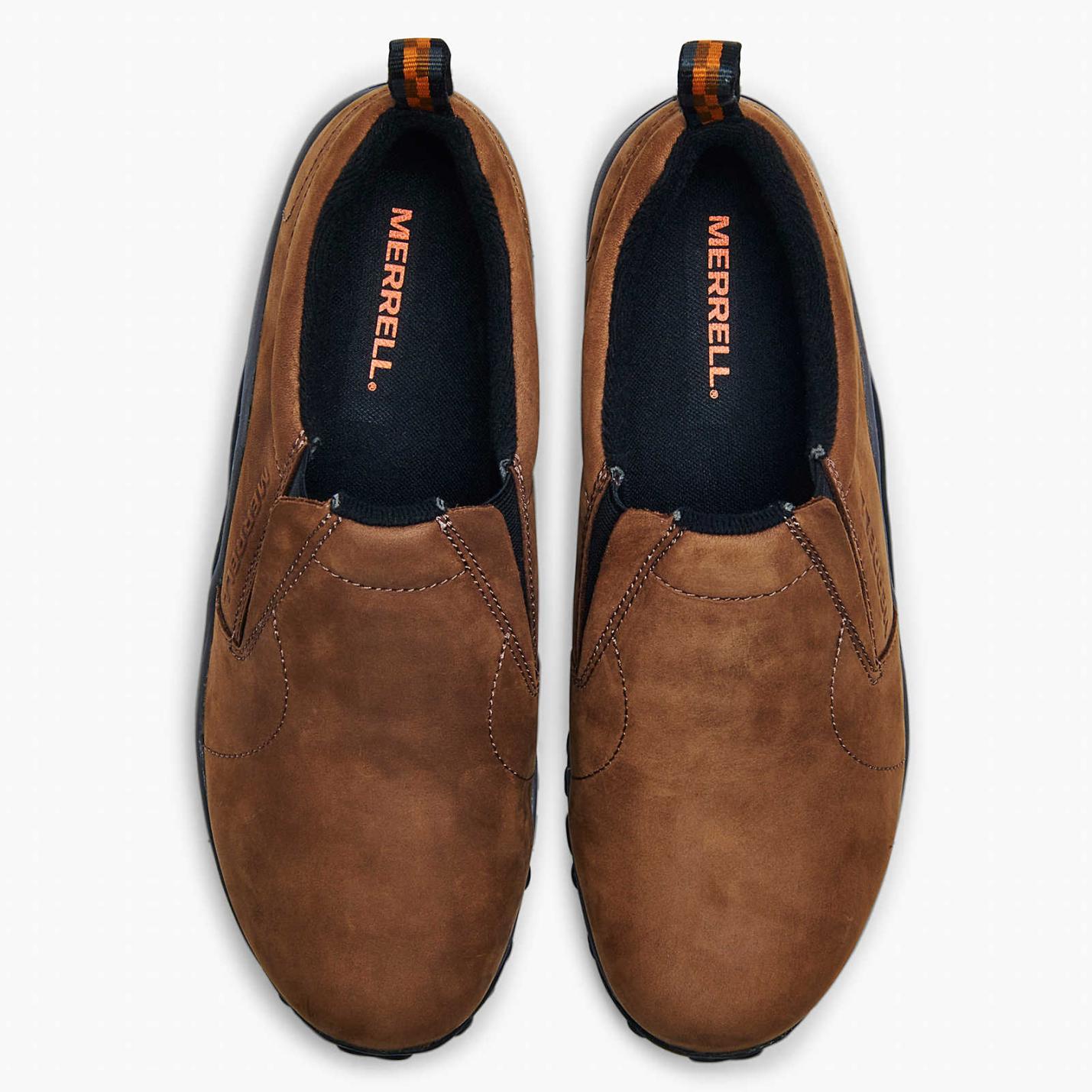 Men Jungle Moc Nubuck Brown | Merrell Slip-Ons