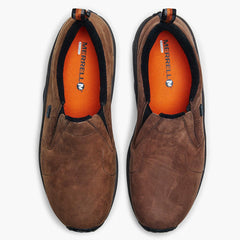 Men Jungle Moc Nubuck Waterproof Brown | Merrell Slip-Ons