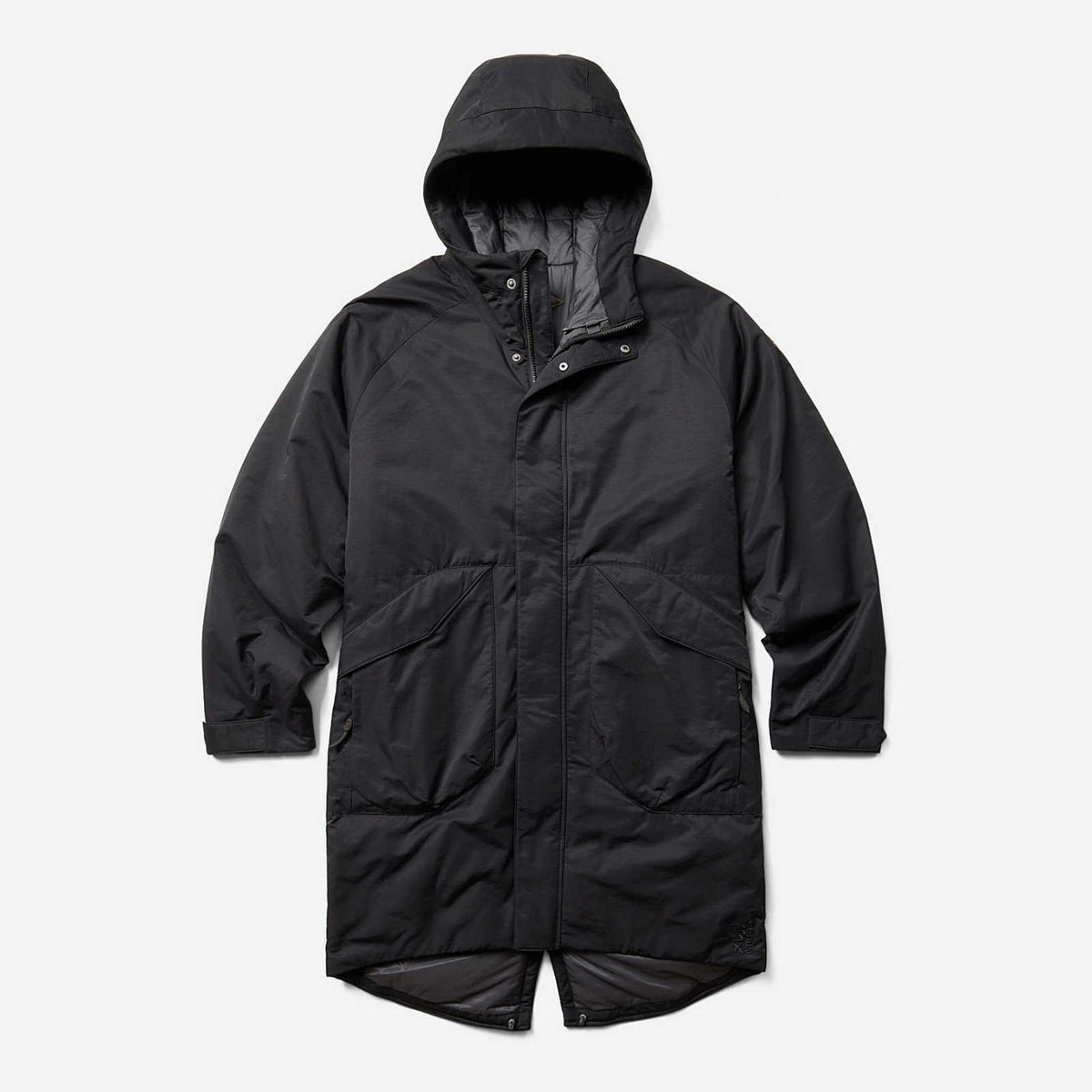 Men Kaidou Medium Weight Insulated Parka Black | Merrell Outerwear