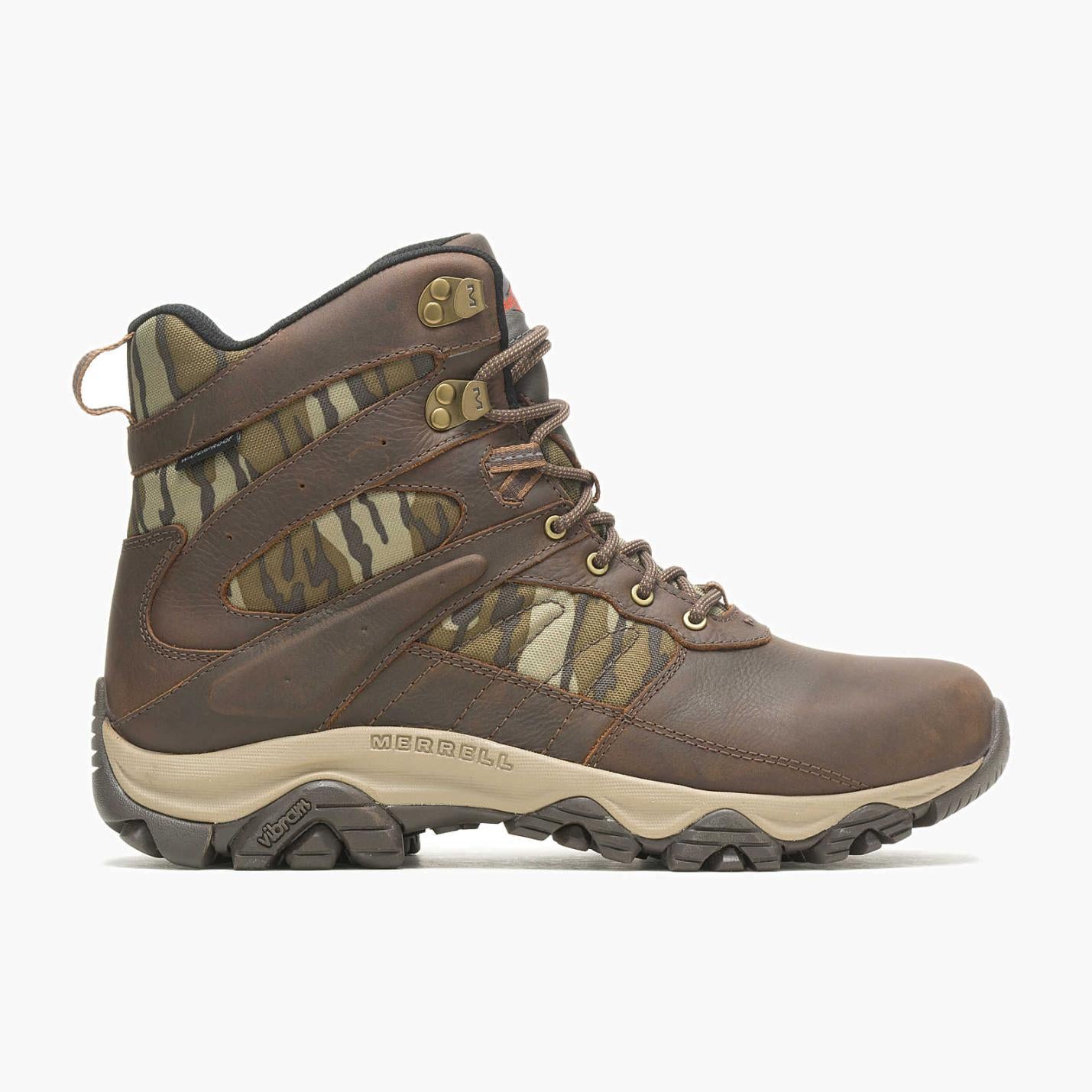 Men Moab 2 Timber 6" Waterproof Toffee/oak | Merrell Boots