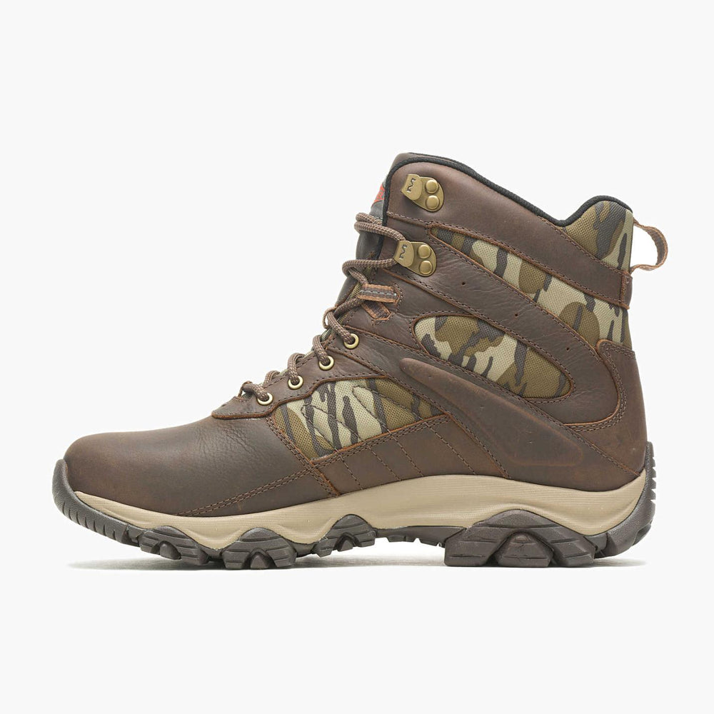 Men Moab 2 Timber 6" Waterproof Toffee/oak | Merrell Boots