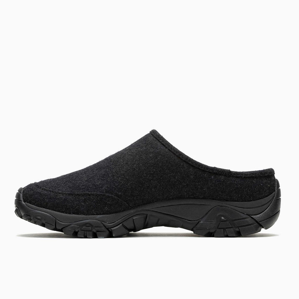 Men Moab 2 Wool Slide 1trl Black | Merrell Slip-Ons