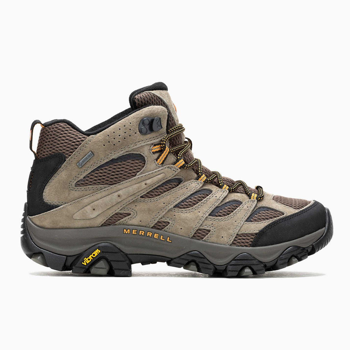 Men Moab 3 Mid Gore-Tex® Wide Width Walnut | Merrell Boots