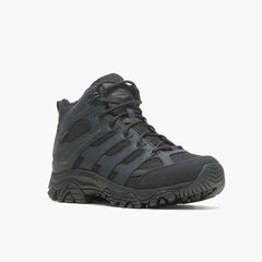 Men Moab 3 Mid Tactical Waterproof Black | Merrell Boots