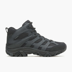 Men Moab 3 Mid Tactical Waterproof Black | Merrell Boots