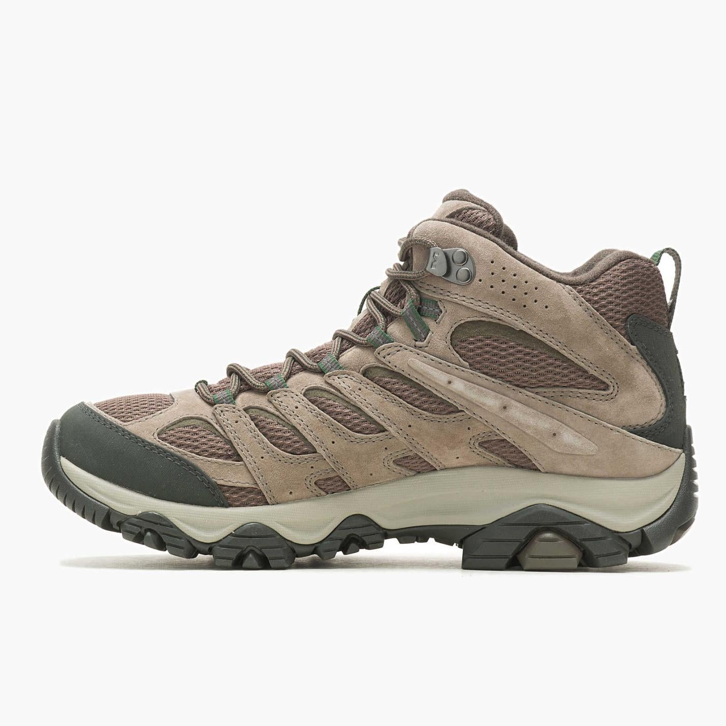 Men Moab 3 Mid Waterproof Wide Width Boulder | Merrell Boots