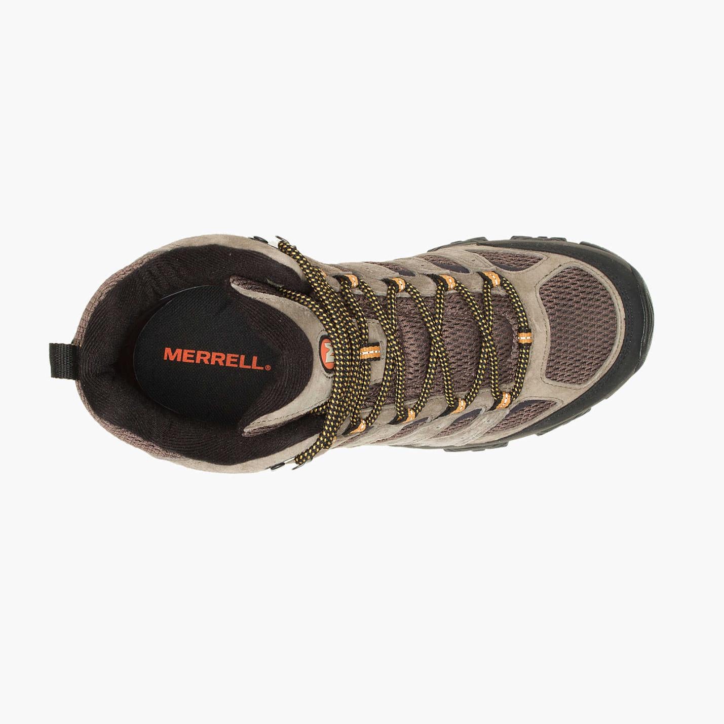Men Moab 3 Mid Wide Width Walnut | Merrell Boots