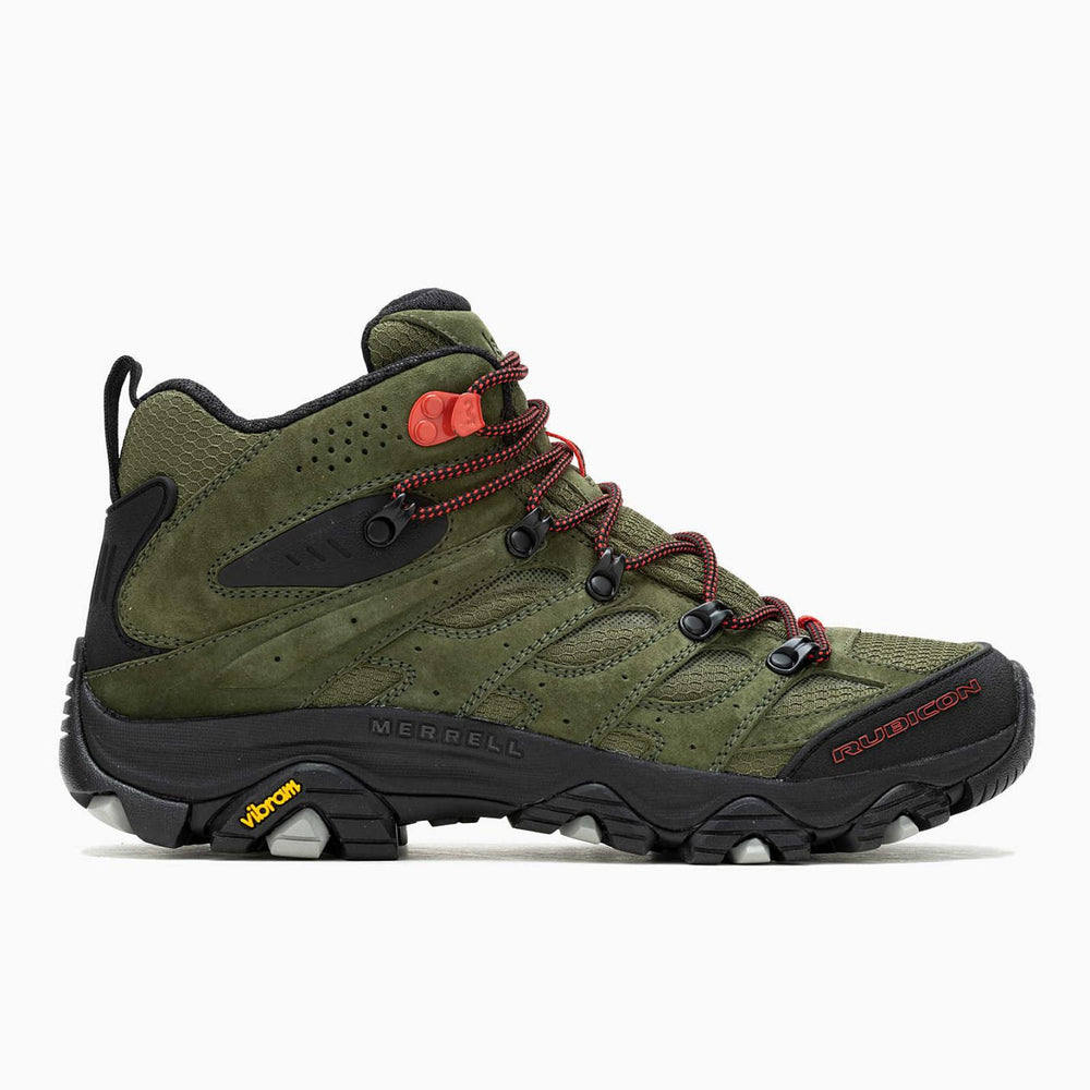 Men Moab 3 Mid X Jeep Sarge Green | Merrell Boots