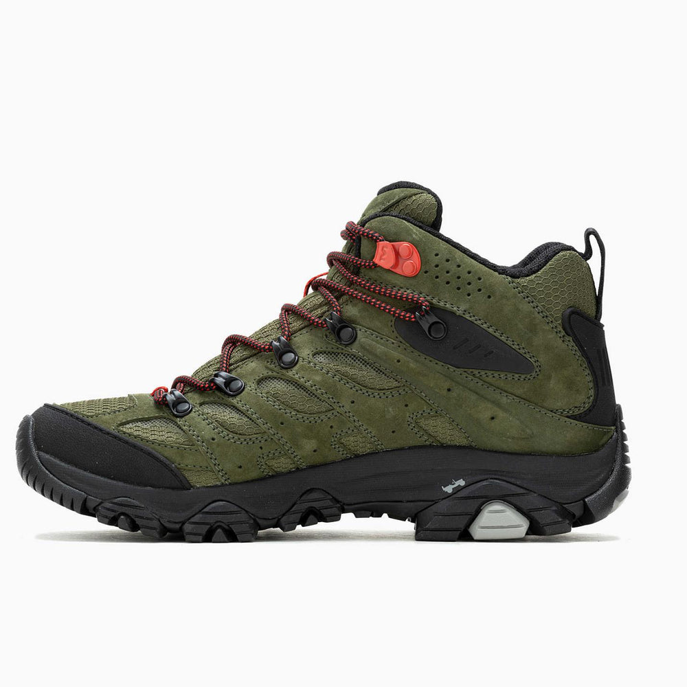 Men Moab 3 Mid X Jeep Sarge Green | Merrell Boots
