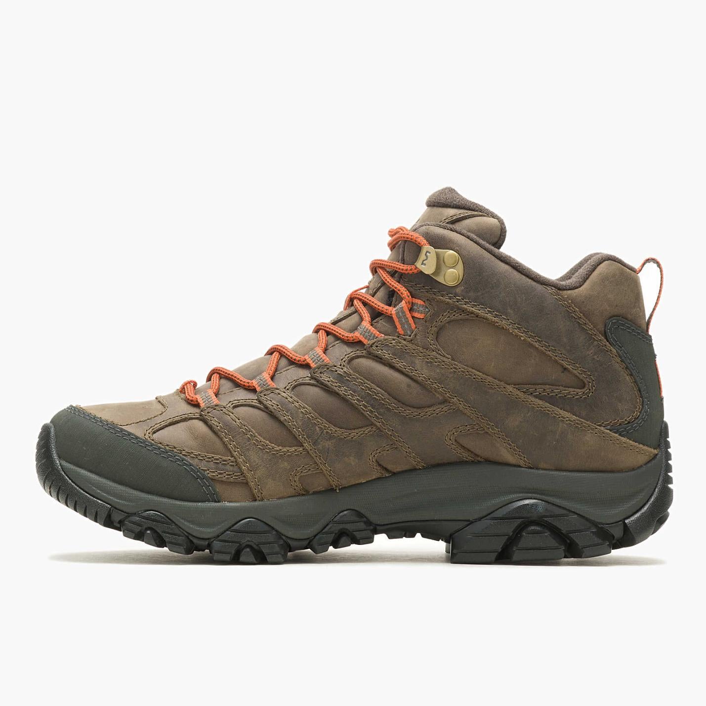 Men Moab 3 Prime Mid Waterproof Canteen | Merrell Boots