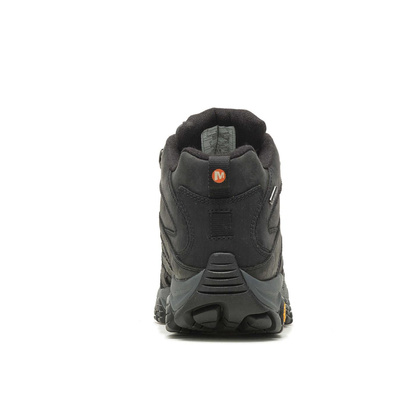 Men Moab 3 Prime Mid Waterproof Wide Width Black | Merrell Wide Widths