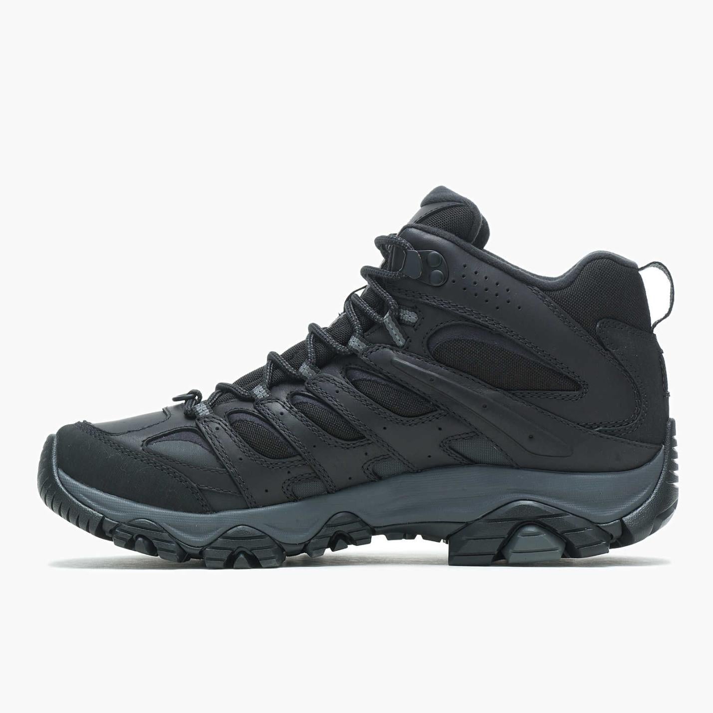 Men Moab 3 Thermo Mid Waterproof Black | Merrell Boots