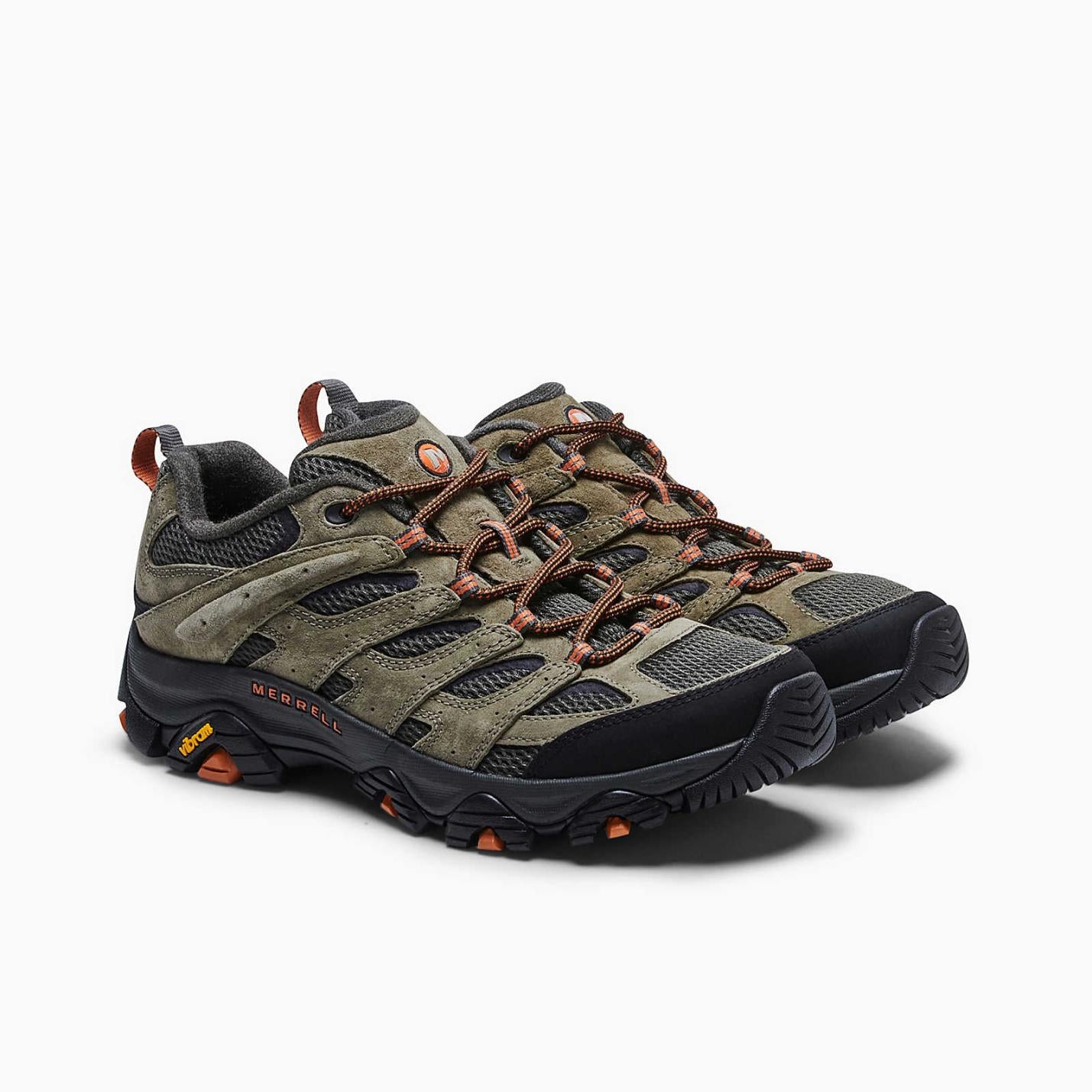 Men Moab 3 Wide Width Olive | Merrell Wide Widths