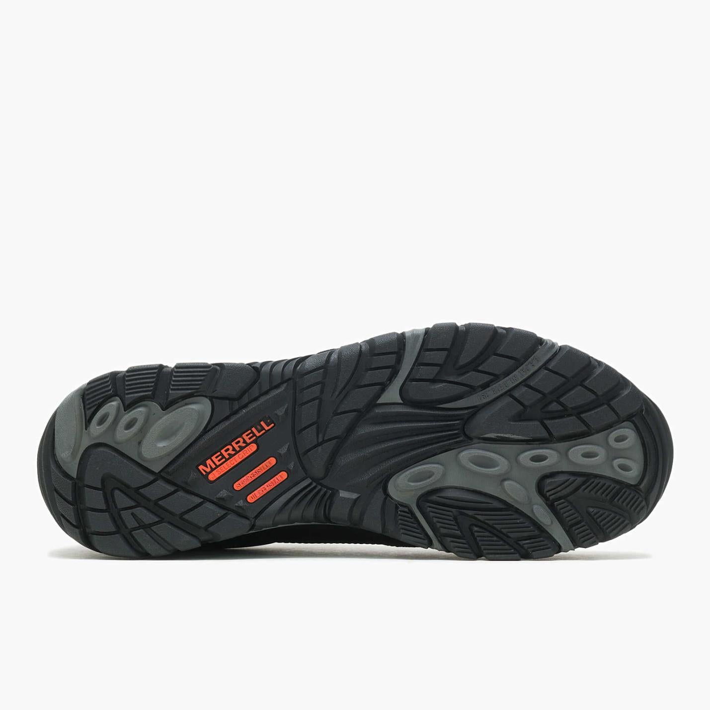 Men Moab Adventure Carbon Fiber Wide Width Black | Merrell Wide Widths