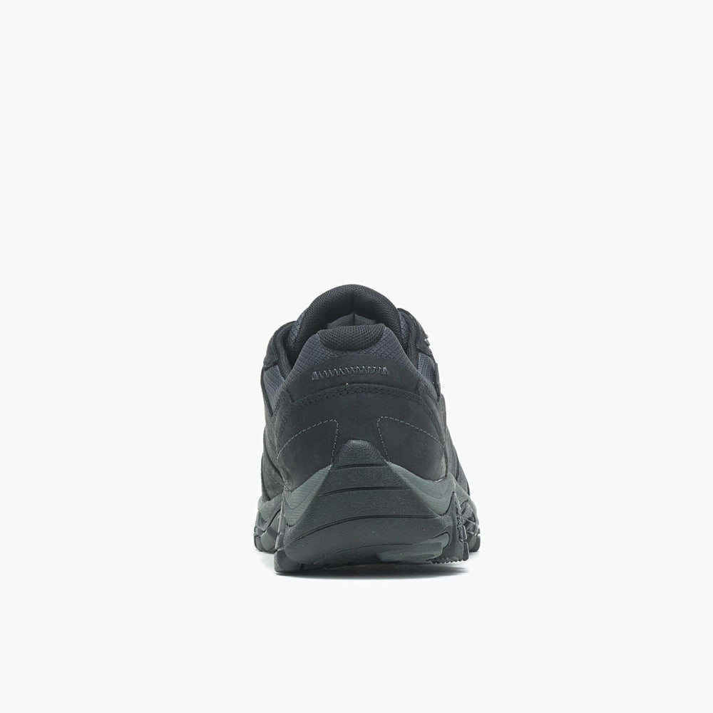 Men Moab Adventure Lace Waterproof Black | Merrell Sneakers