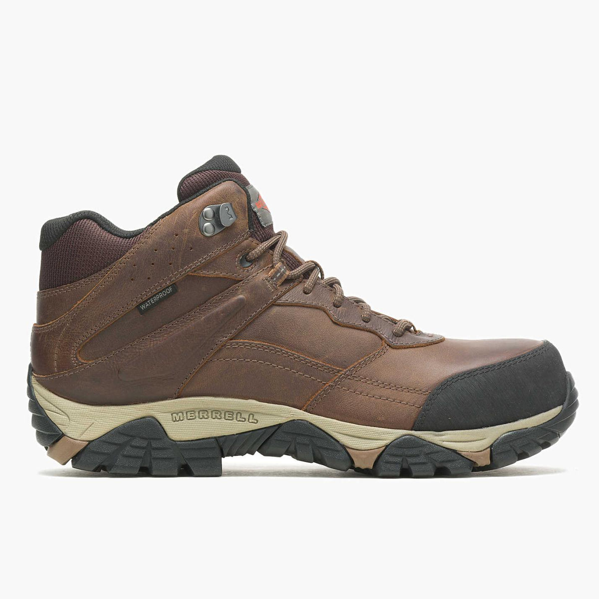 Men Moab Adventure Mid Waterproof Carbon Fiber Toffee | Merrell Boots