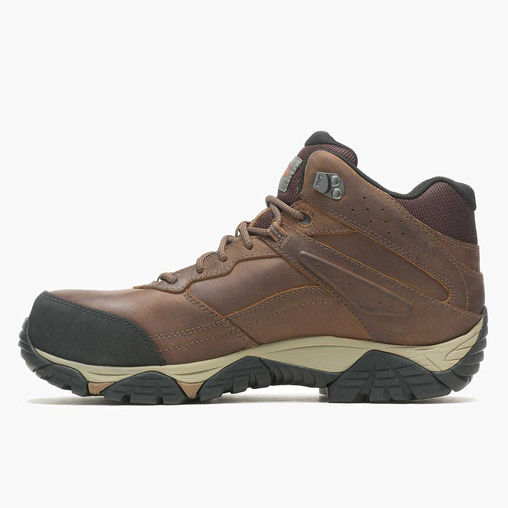 Men Moab Adventure Mid Waterproof Carbon Fiber Toffee | Merrell Boots