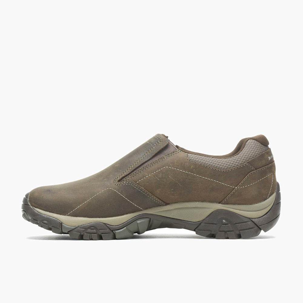 Men Moab Adventure Moc Boulder | Merrell Slip-Ons