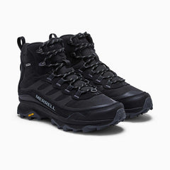 Men Moab Speed Thermo Mid Waterproof Black | Merrell Winter Boots